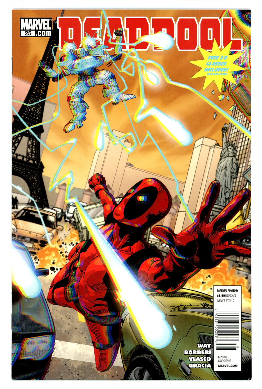 Deadpool Vol 3 25 VF (8.0) (2010) Newsstand 