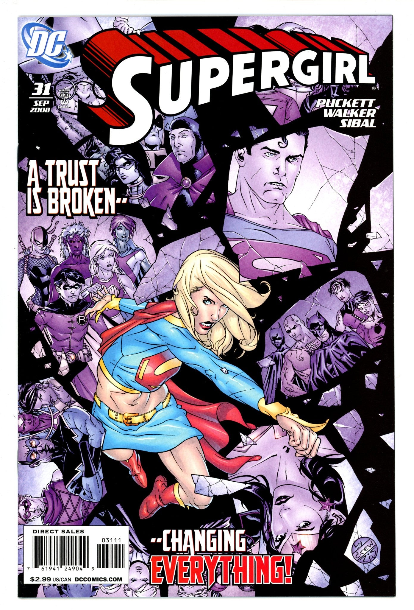 Supergirl Vol 5 31 High Grade (2008) 