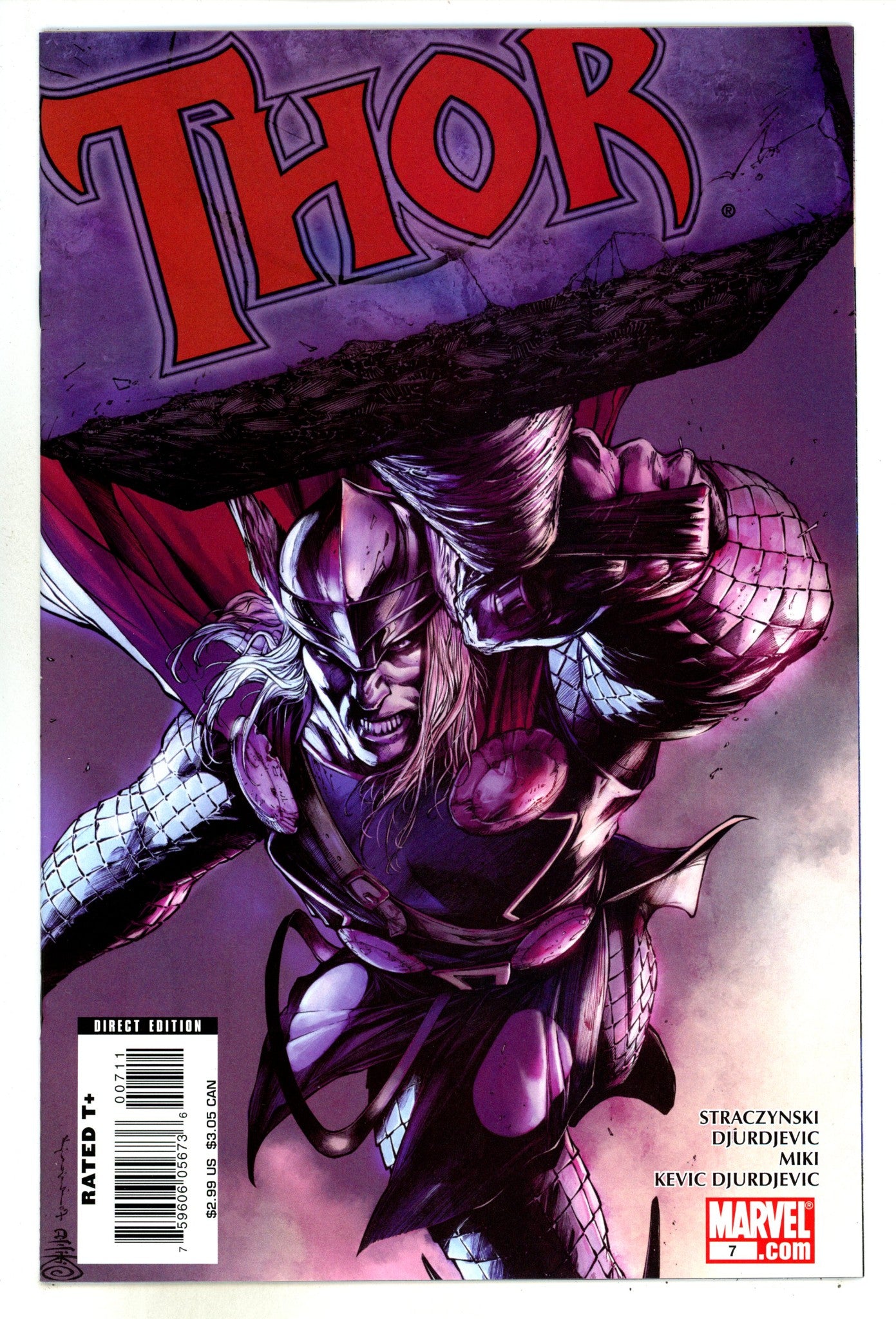 Thor Vol 3 7 High Grade (2008) 