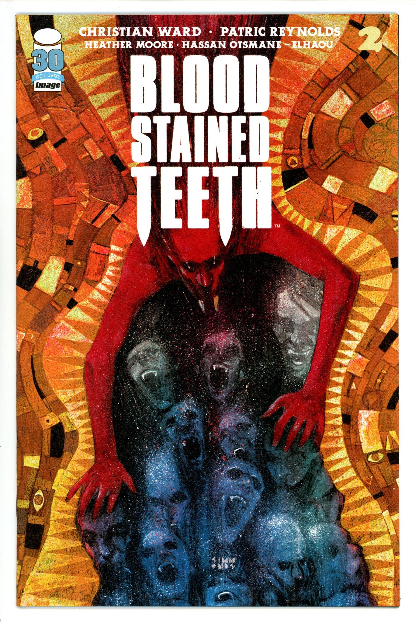 Blood Stained Teeth 2 High Grade (2022) Simmonds Variant 