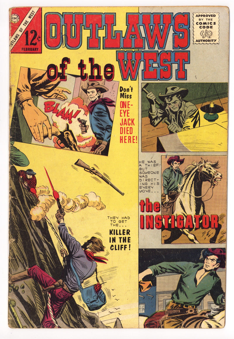 Outlaws of the West 41 VG- (3.5) (1963) 