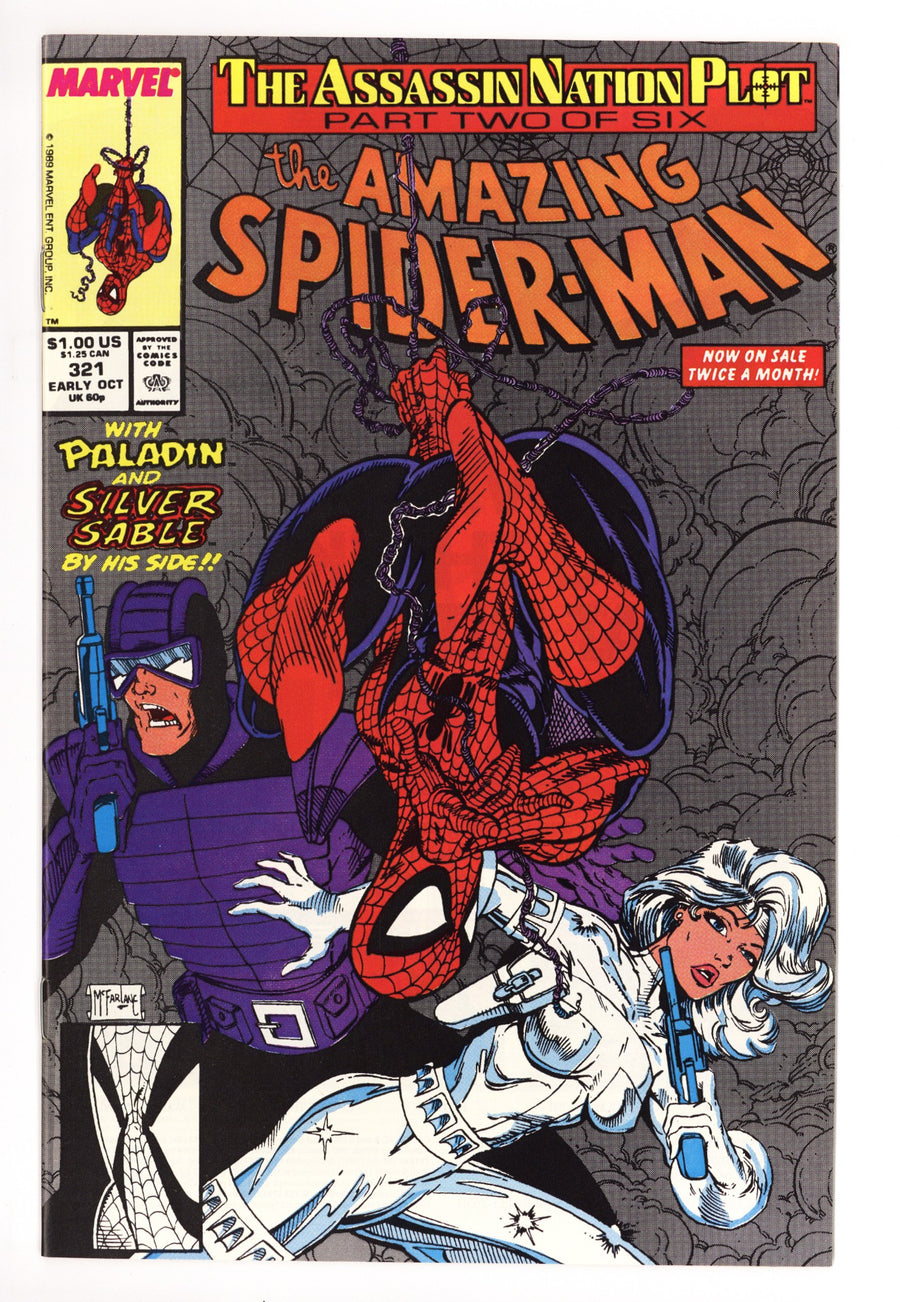 The Amazing Spider-Man Vol 1 321 NM (9.4) (1989) 