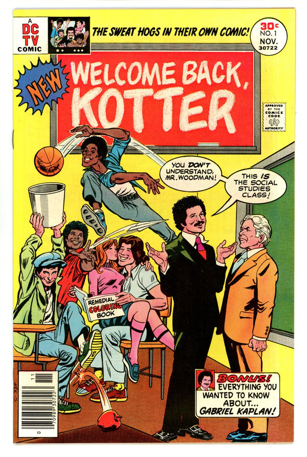 Welcome Back, Kotter 1 VF+ (8.5) (1976)