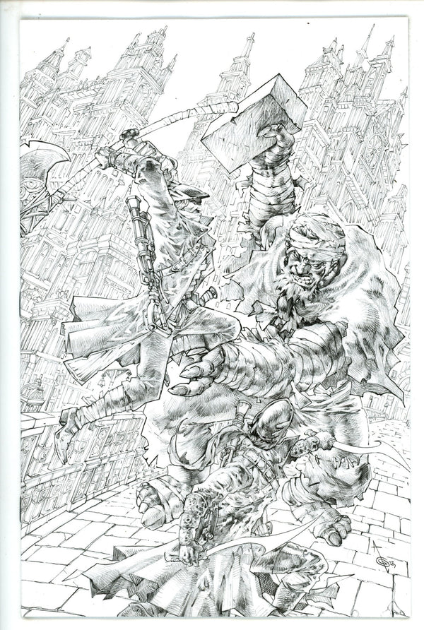 Bloodborne Bleak Dominion 1 Quah B&W Virgin Variant (2023)