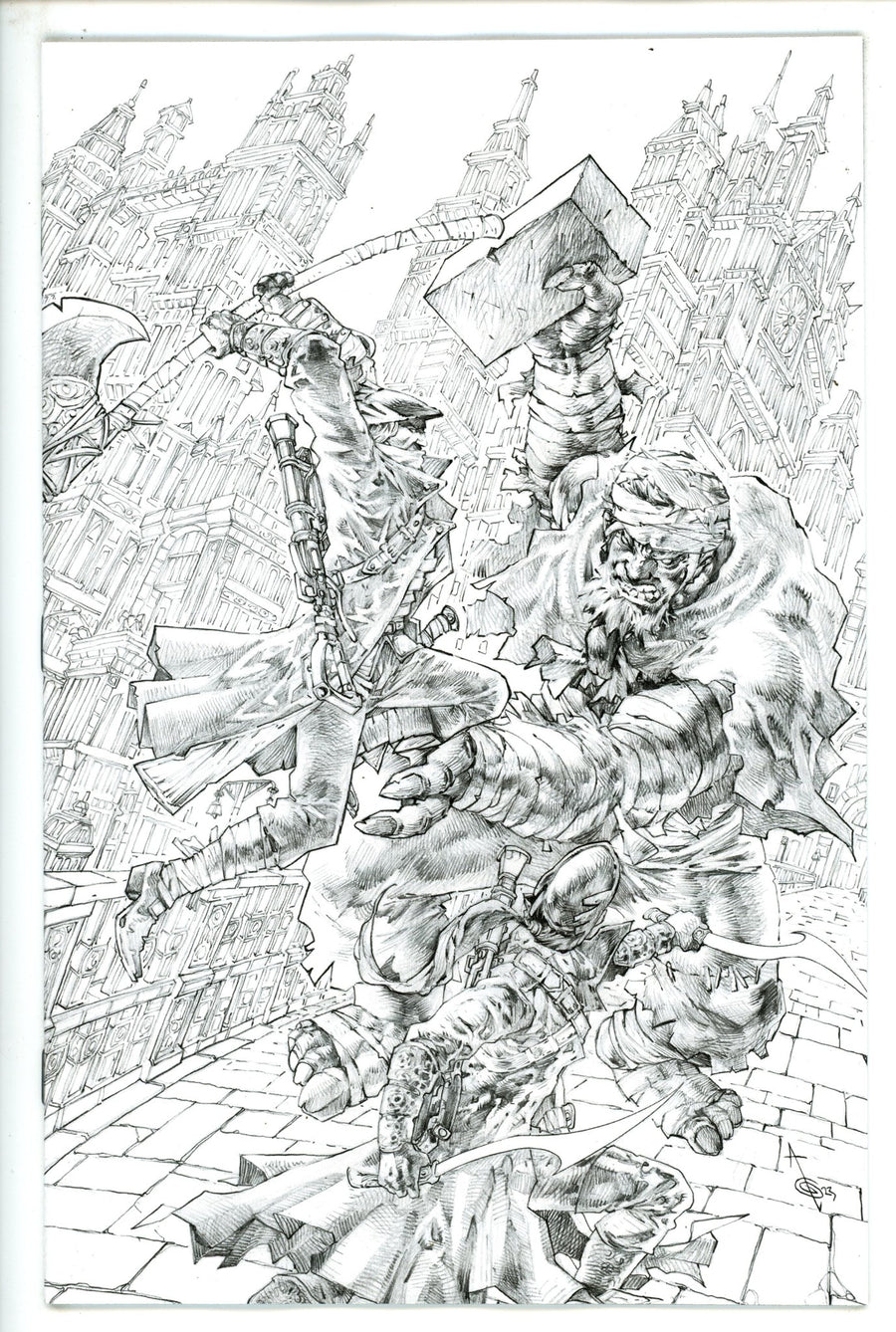 Bloodborne Bleak Dominion 1 Quah B&W Virgin Variant (2023)