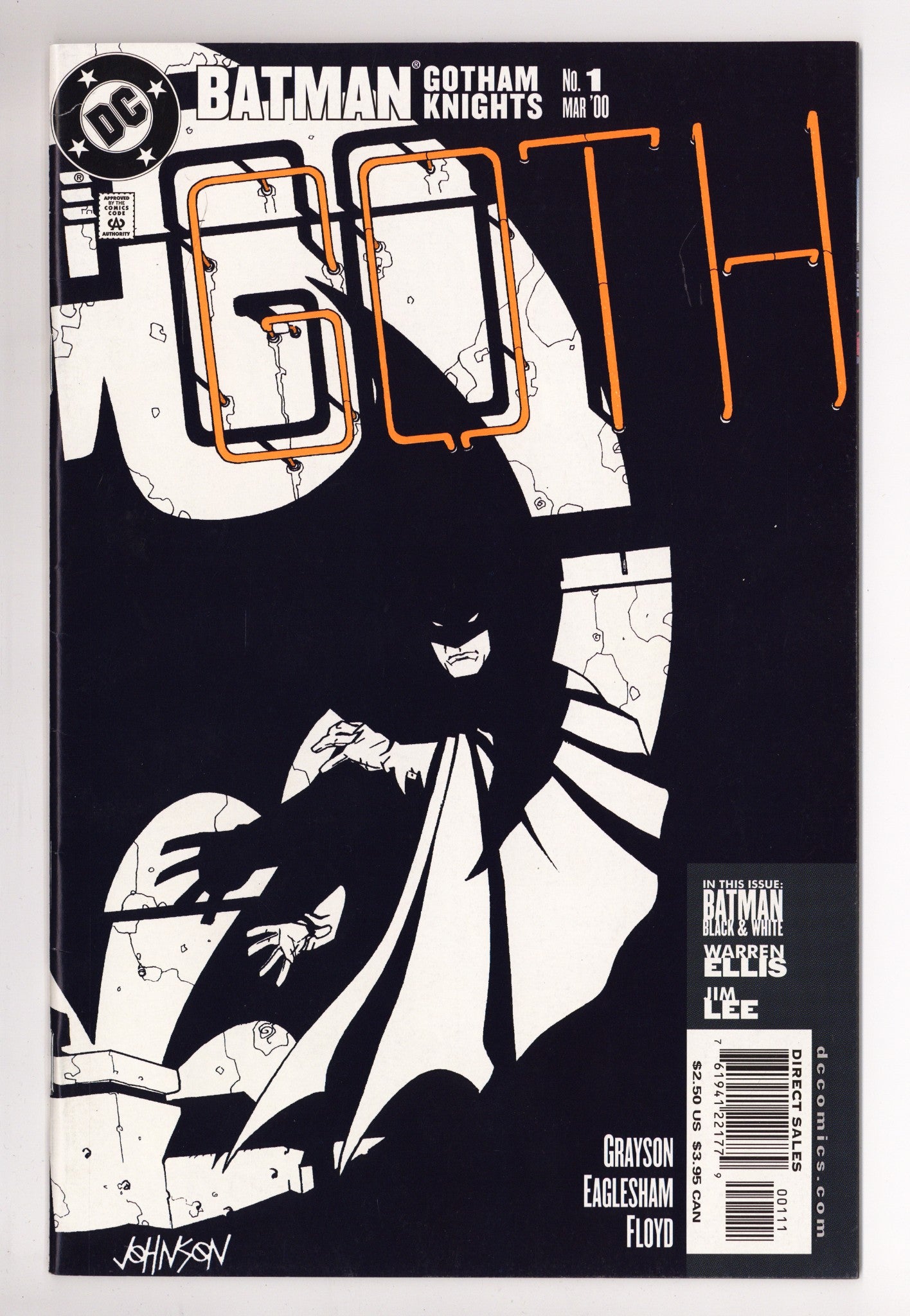Batman: Gotham Knights 1 Mid Grade (2000) 