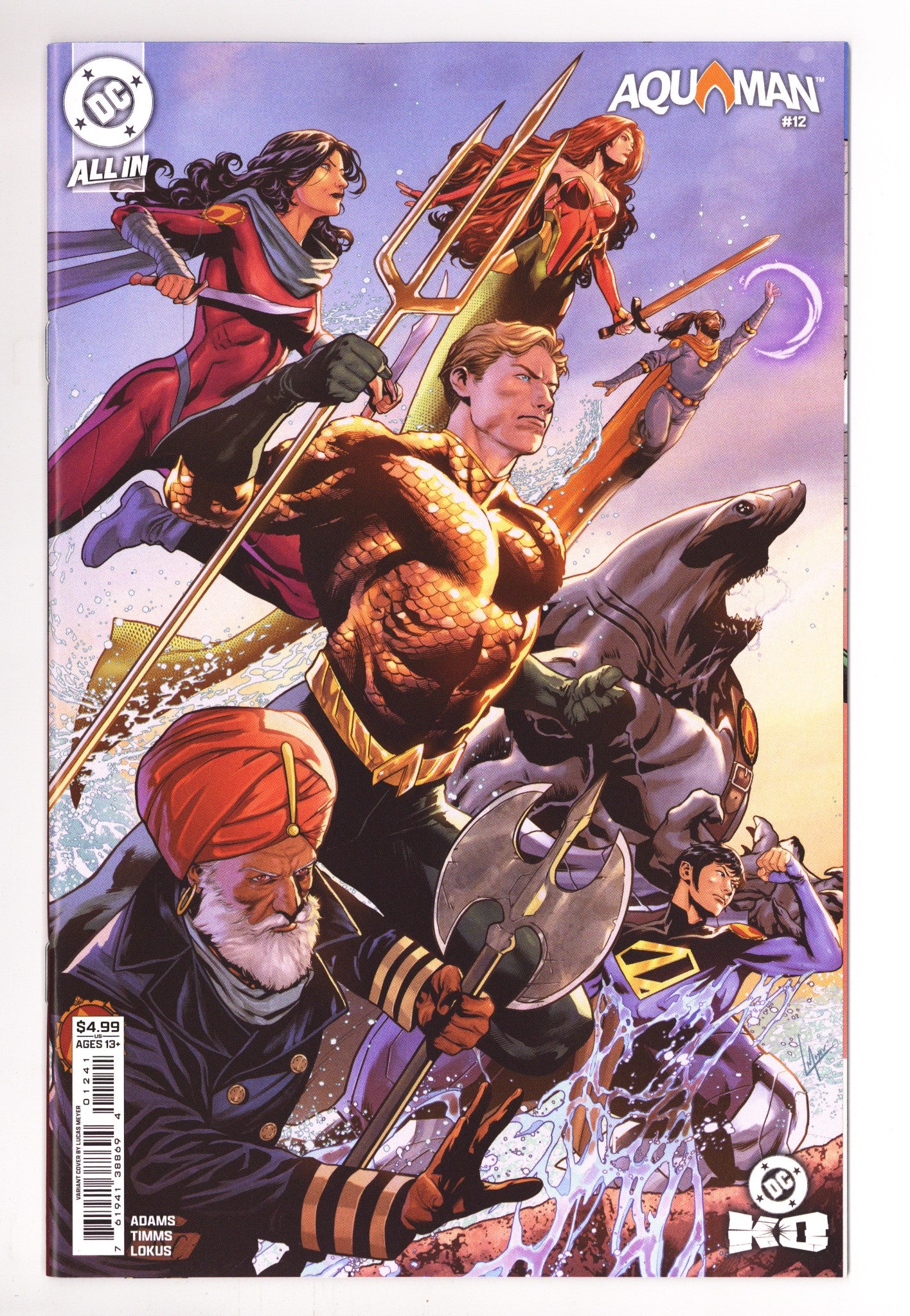 Aquaman Vol 9 12 Meyer Variant (2025)