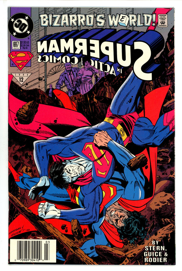 Action Comics Vol 1 697 Newsstand (1994)