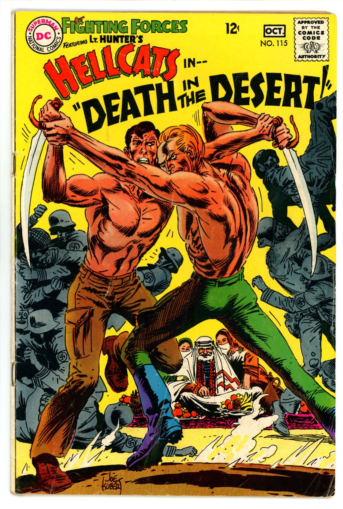 Our Fighting Forces 115 VG+ (4.5) (1968) 