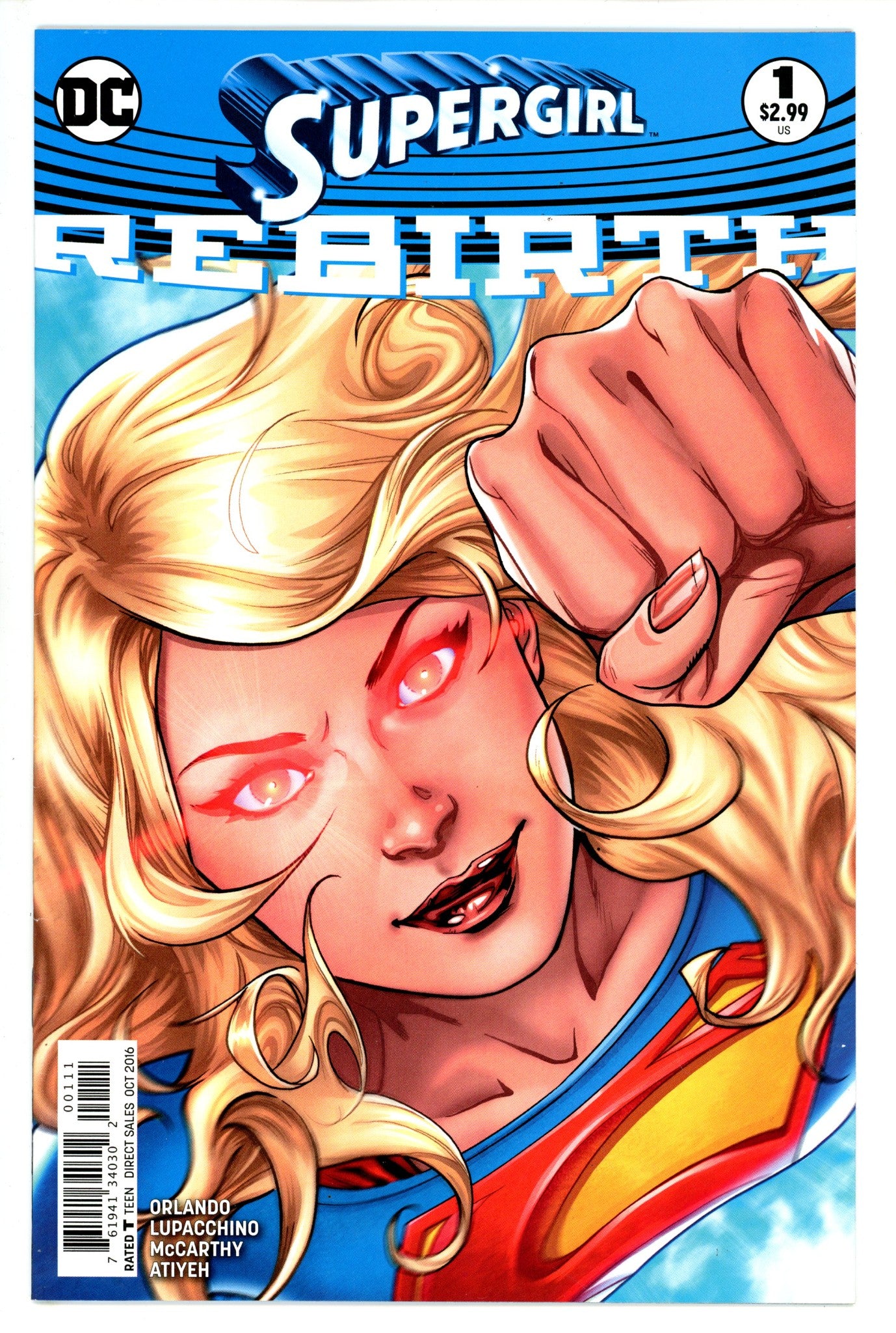 Supergirl: Rebirth 1 (2016)