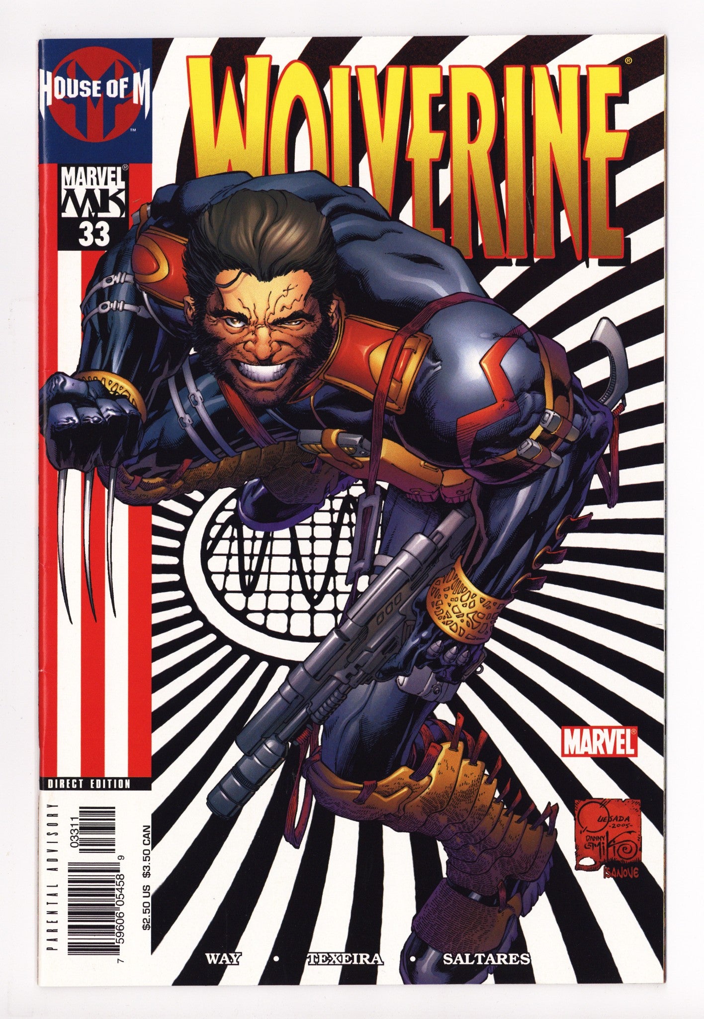 Wolverine Vol 3 33 High Grade (2005) 