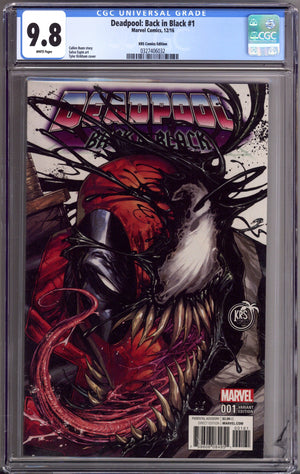 Deadpool: Back in Black   1 CGC 9.8 (NM/M)   (2016) Kirkham     Exclusive Variant