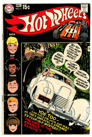 Hot Wheels 5 VG- (3.5) (1970) 