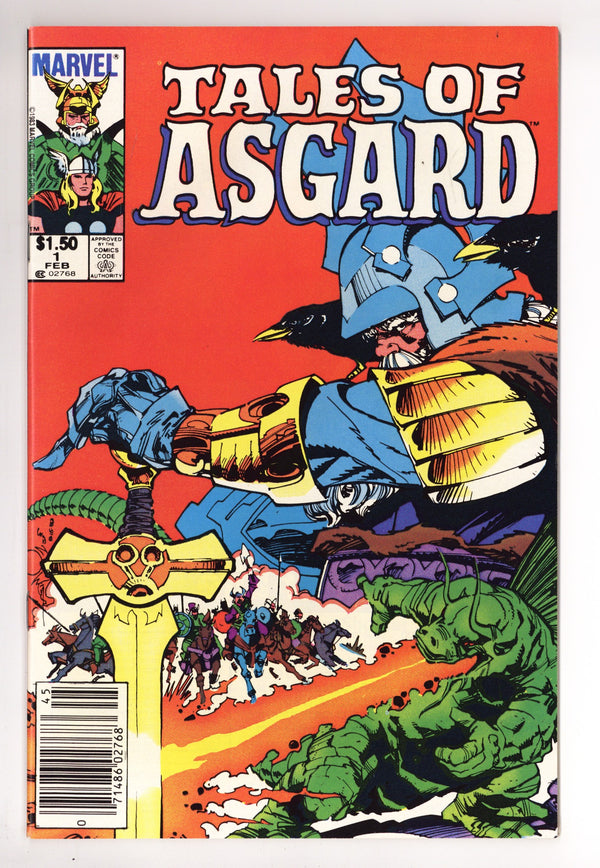 Tales of Asgard Vol 2 1 VF/NM (9.0) (1984) Canadian Price Variant