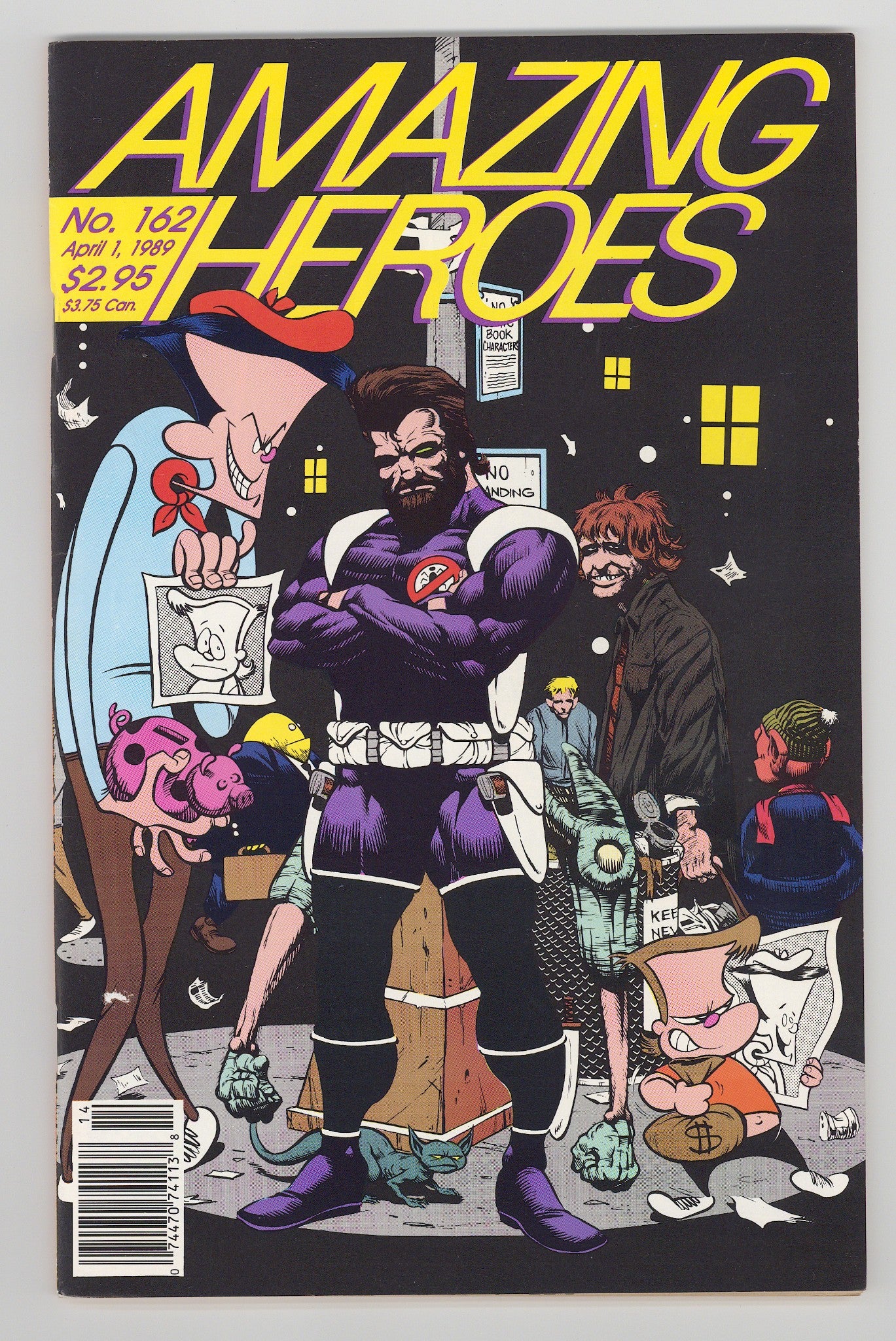 Amazing Heroes 162 Mid Grade (1989) 