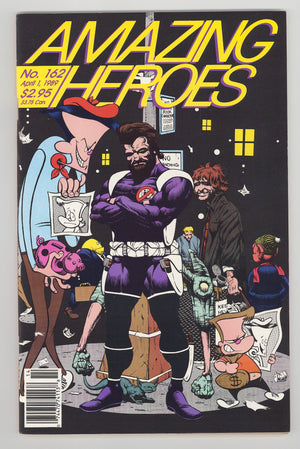 Amazing Heroes 162 Mid Grade (1989)