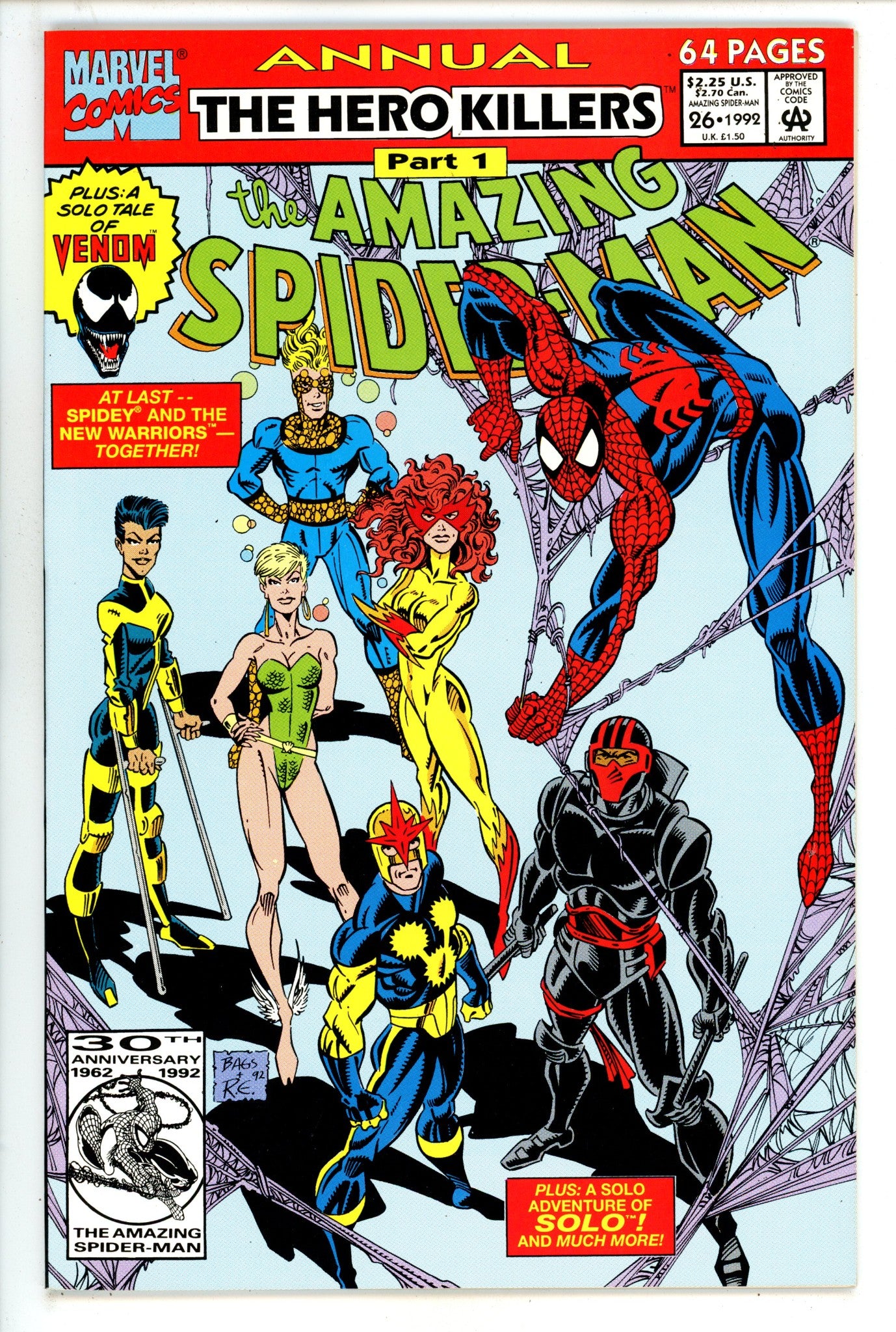 The Amazing Spider-Man Annual Vol 1 26 VF/NM (9.0) (1992) 