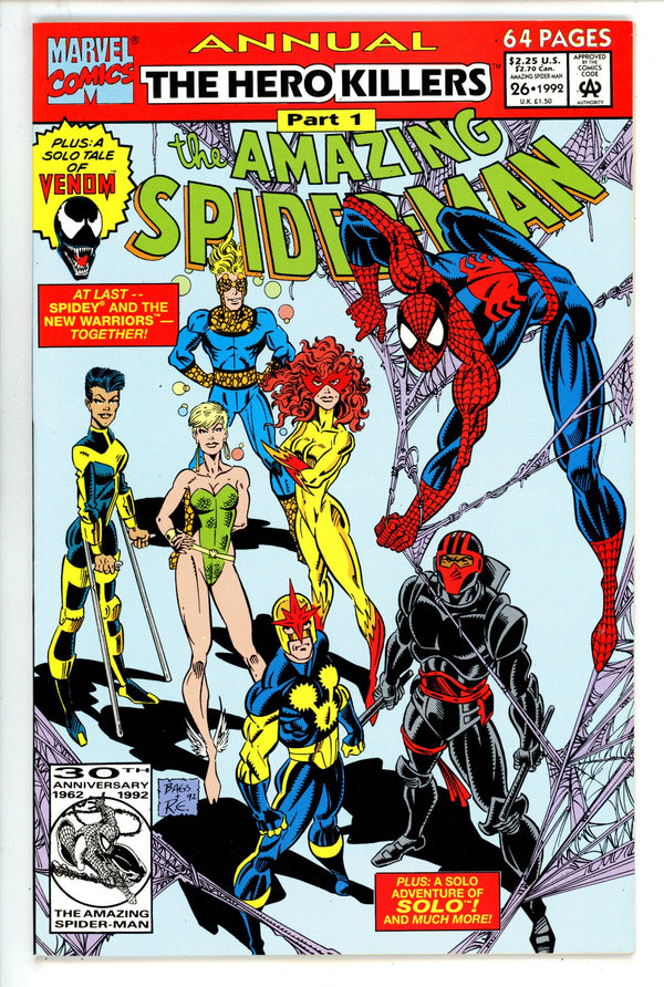 The Amazing Spider-Man Annual Vol 1 26 VF/NM (9.0) (1992)