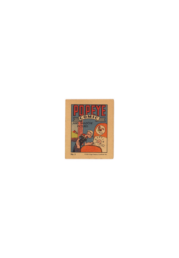 Popeye Comic and Shadow Pictures 3 VF- (7.5) (1933)