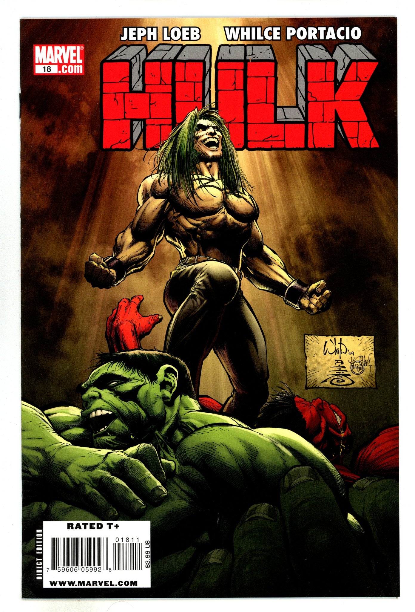 Hulk Vol 1 18 High Grade (2010) 