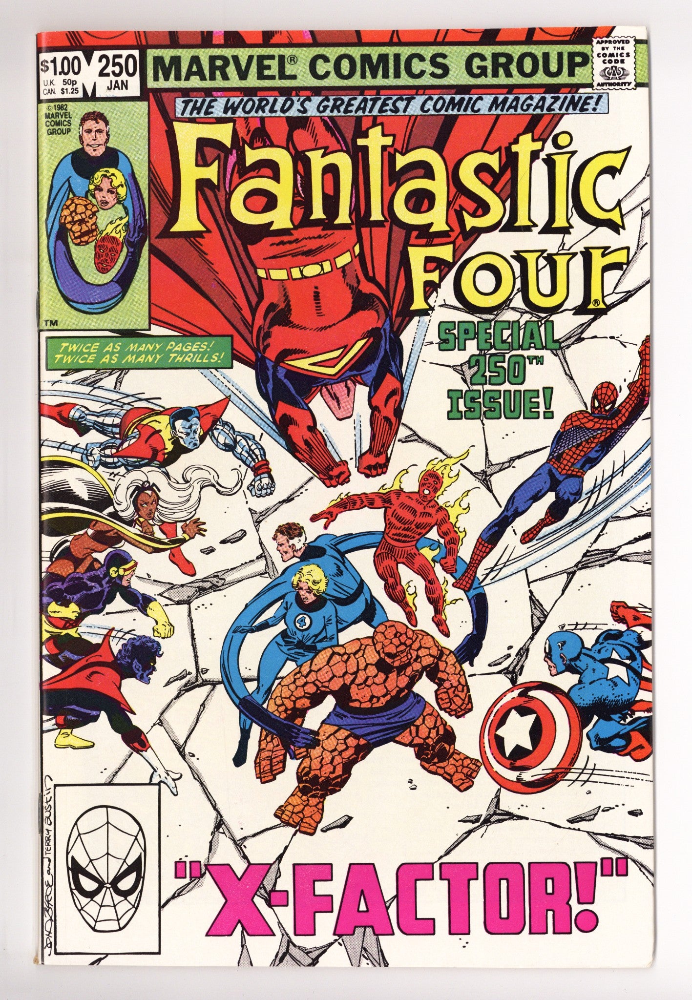 Fantastic Four Vol 1 250 High Grade (1983) 