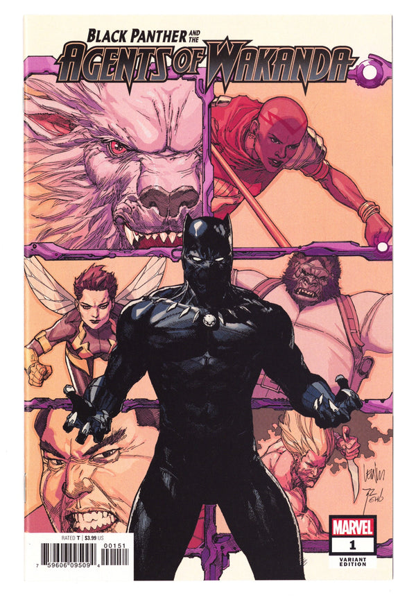 Black Panther and the Agents of Wakanda 1 High Grade (2019) Yu Variant