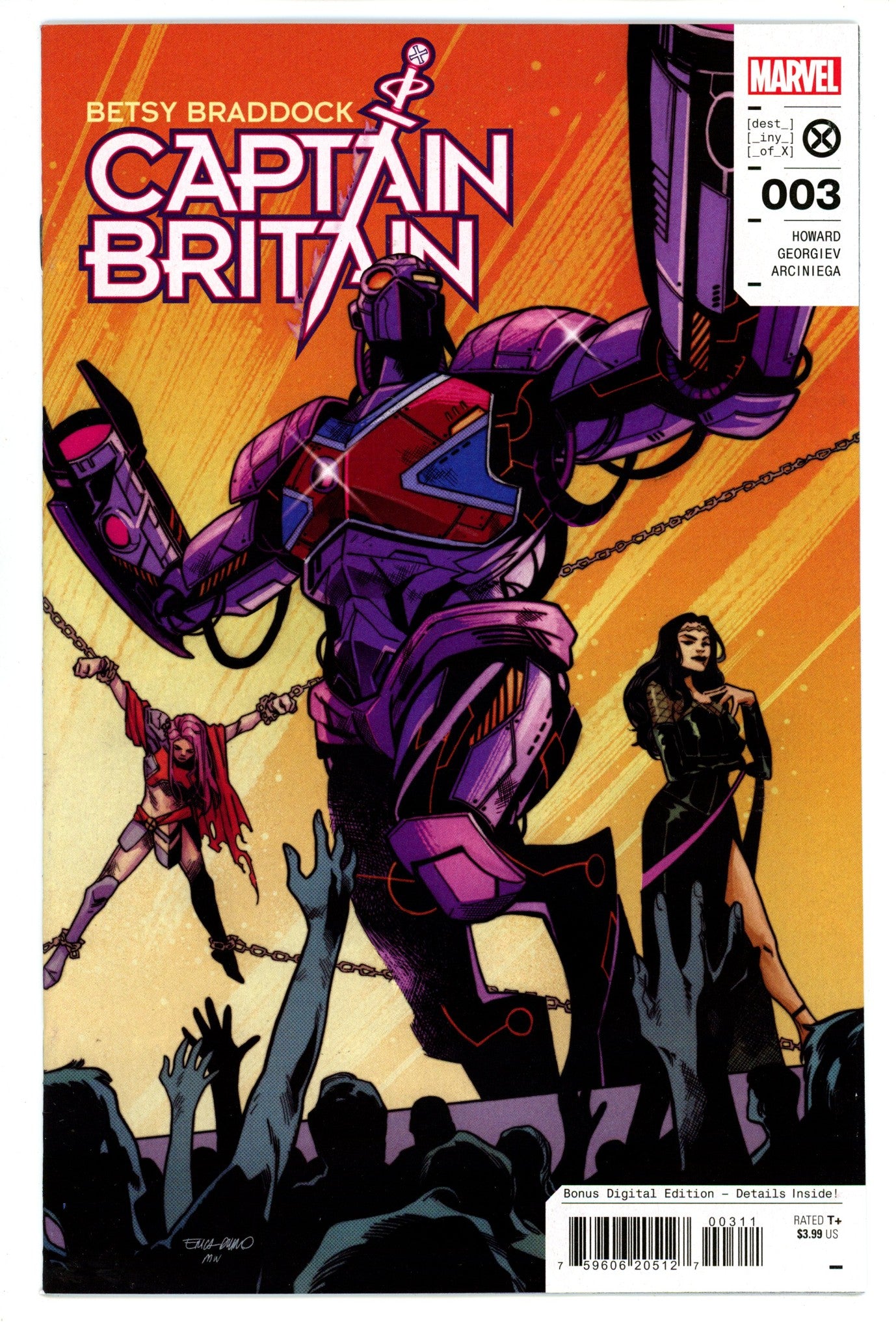 Betsy Braddock: Captain Britain 3 High Grade (2023) 