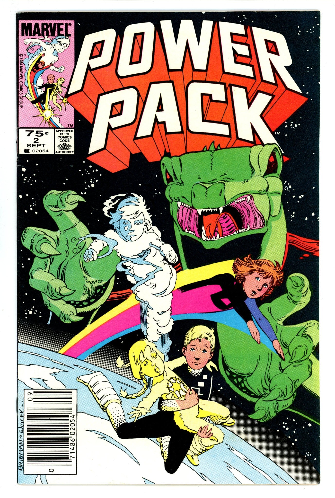 Power Pack Vol 1 2 FN- (5.5) (1984) Canadian Price Variant 