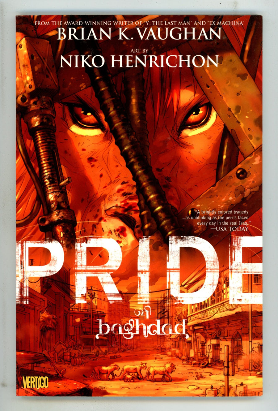 Pride of Baghdad TPB Low Grade (2008) 2nd Print 