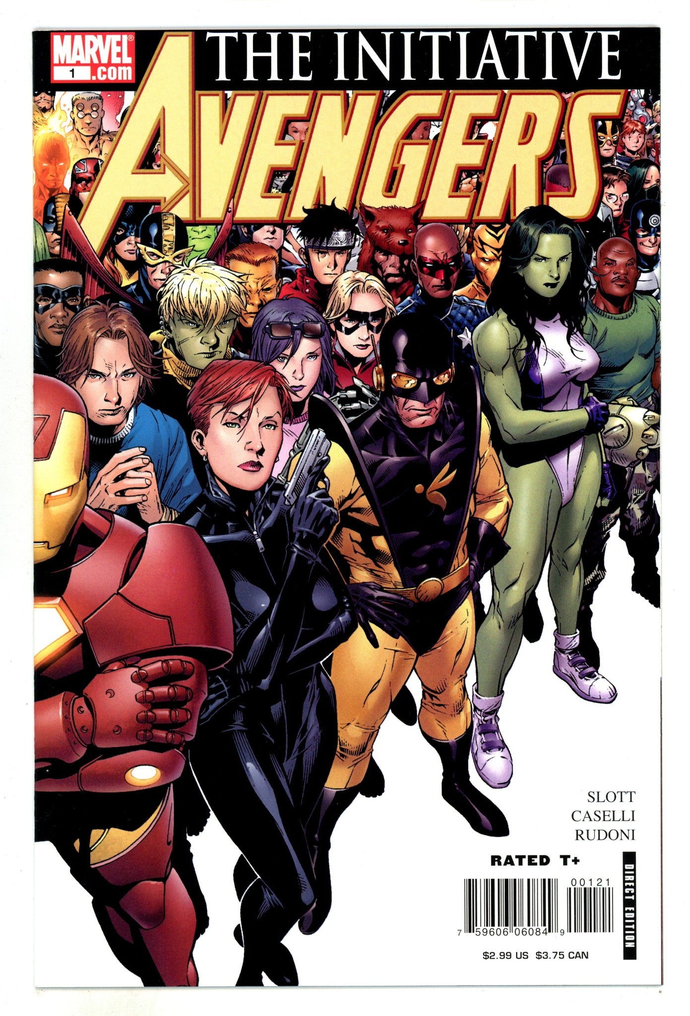 Avengers: The Initiative 1 High Grade (2007) Right Variant 