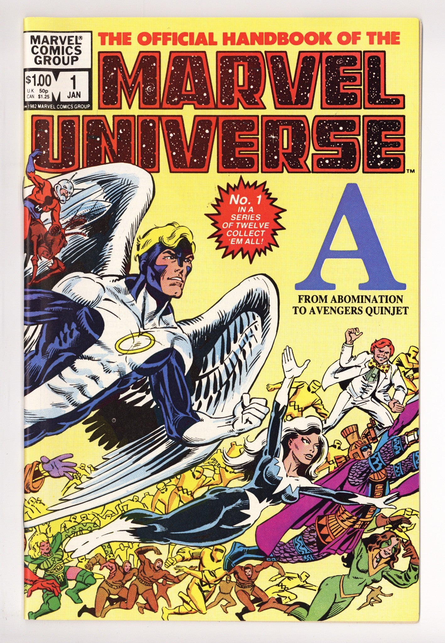 The Official Handbook of the Marvel Universe Vol 1 1 High Grade (1983) 