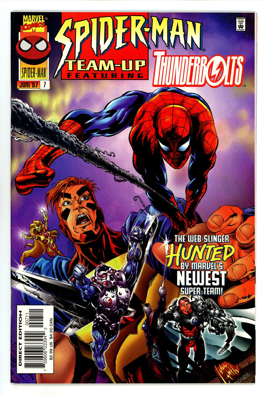 Spider-Man Team-Up  7  High Grade  (1997)  