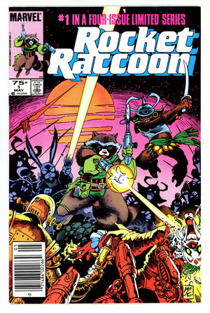 Rocket Raccoon Vol 1 1 VF (8.0) (1985) Newsstand