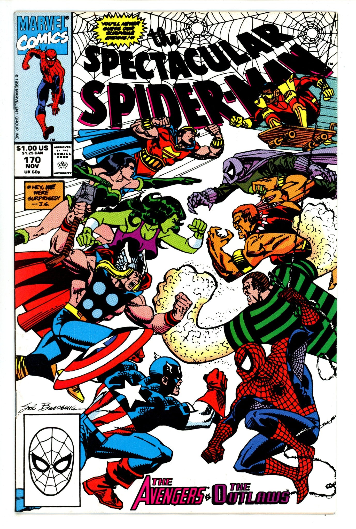 The Spectacular Spider-Man Vol 1 170 (1990)