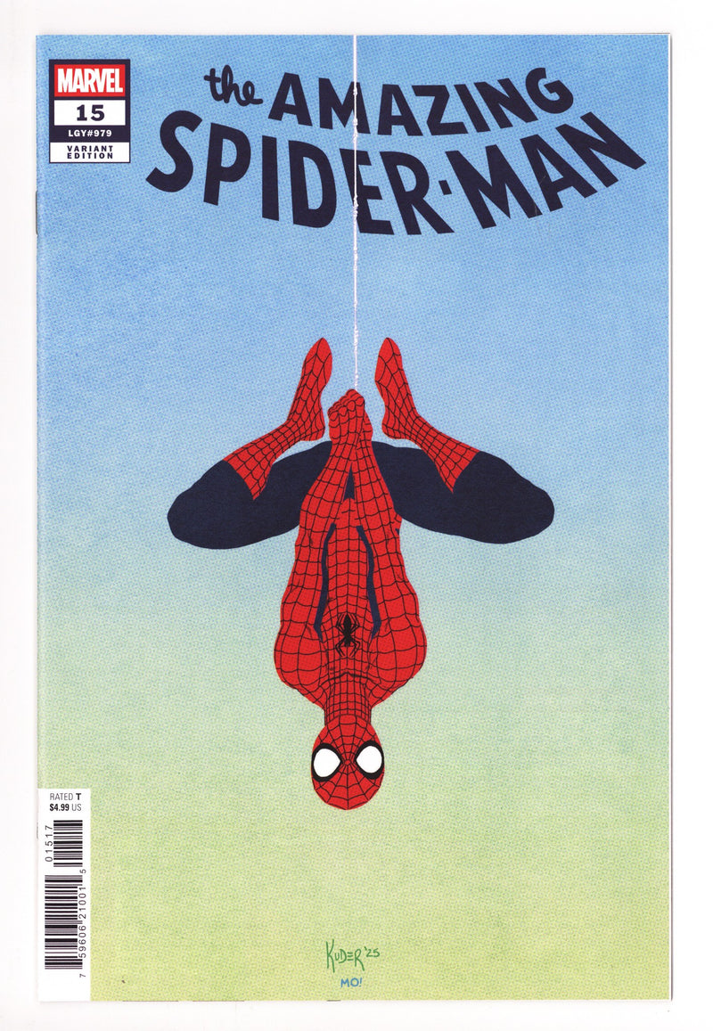 Amazing Spider-Man Vol 7 15 Kuder Incentive NM- (2025)