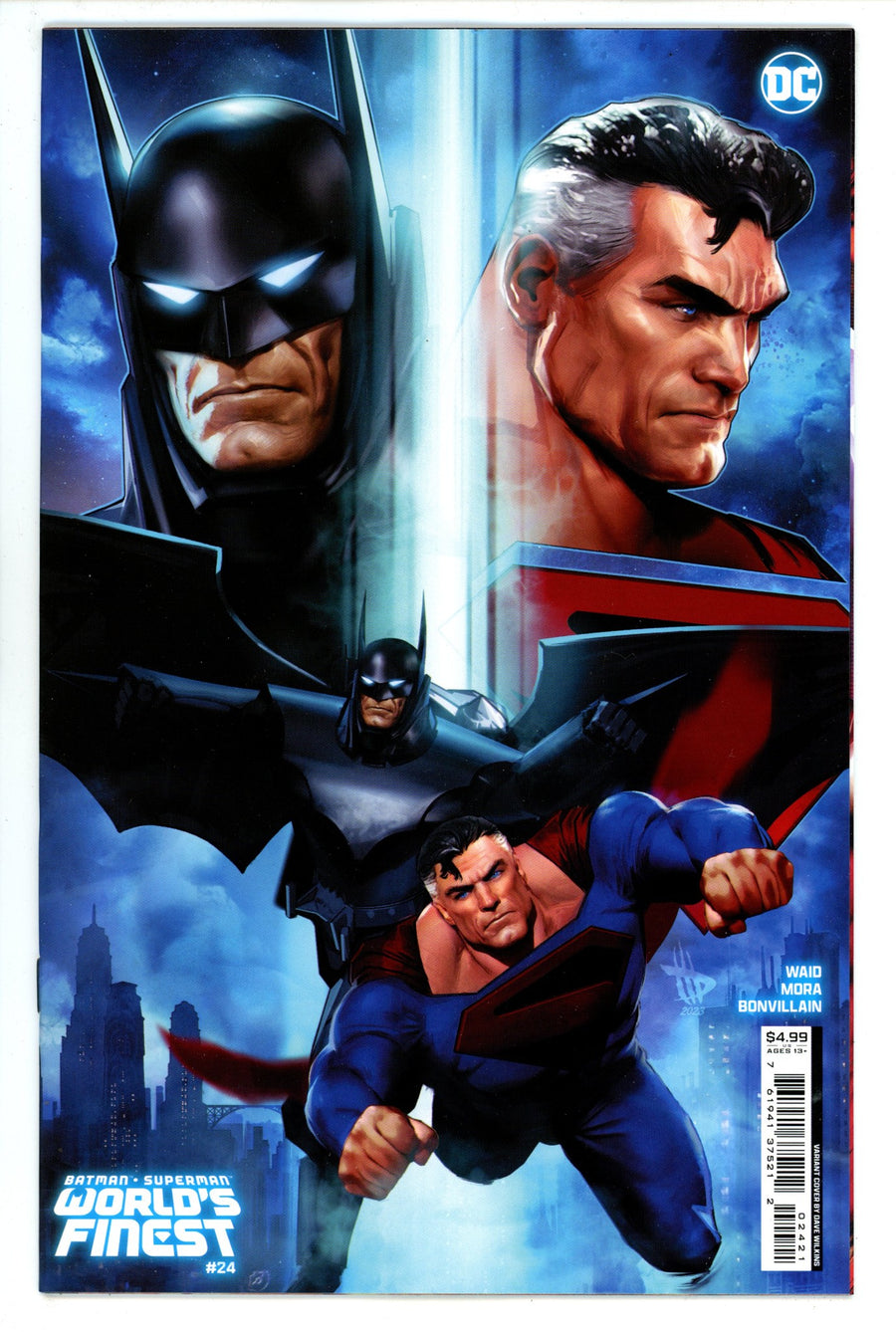 Batman Superman Worlds Finest 24 Wilkins Variant (2024)