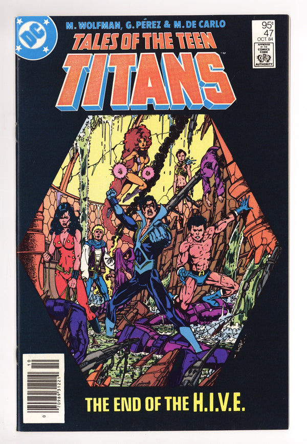 Tales of the Teen Titans 47 VF/NM (9.0) (1984) Canadian Price Variant