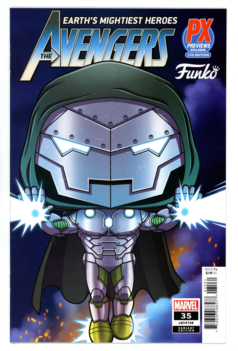 Avengers Vol 8 35 (735) High Grade (2020) Funko Exclusive Variant 