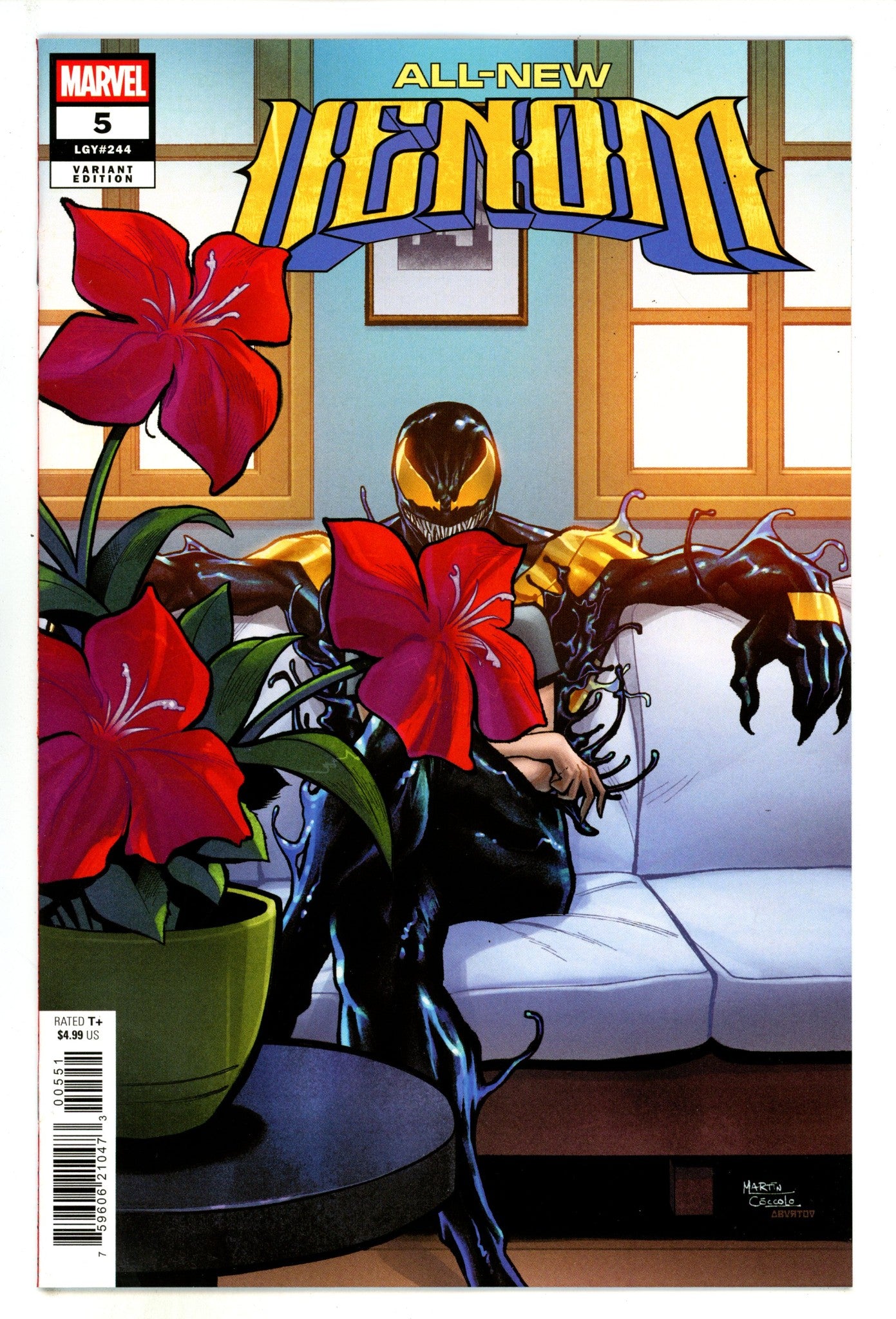 All-New Venom 5 Cóccolo Spoiler Variant (2025)