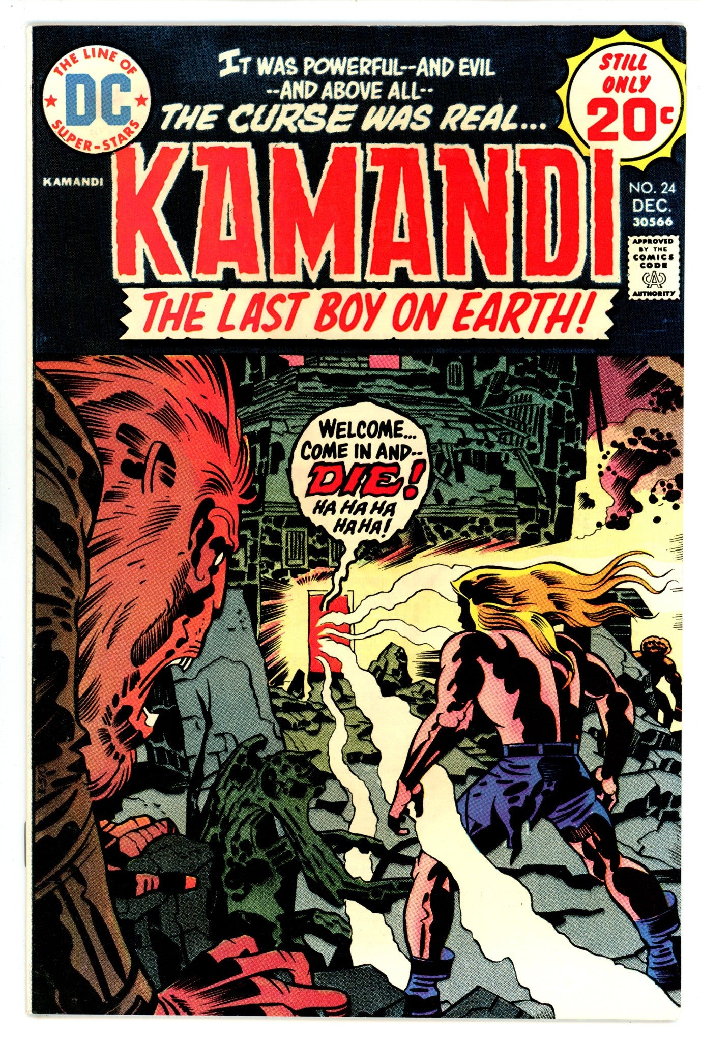 Kamandi, the Last Boy on Earth 24 NM- (9.2) (1974) 