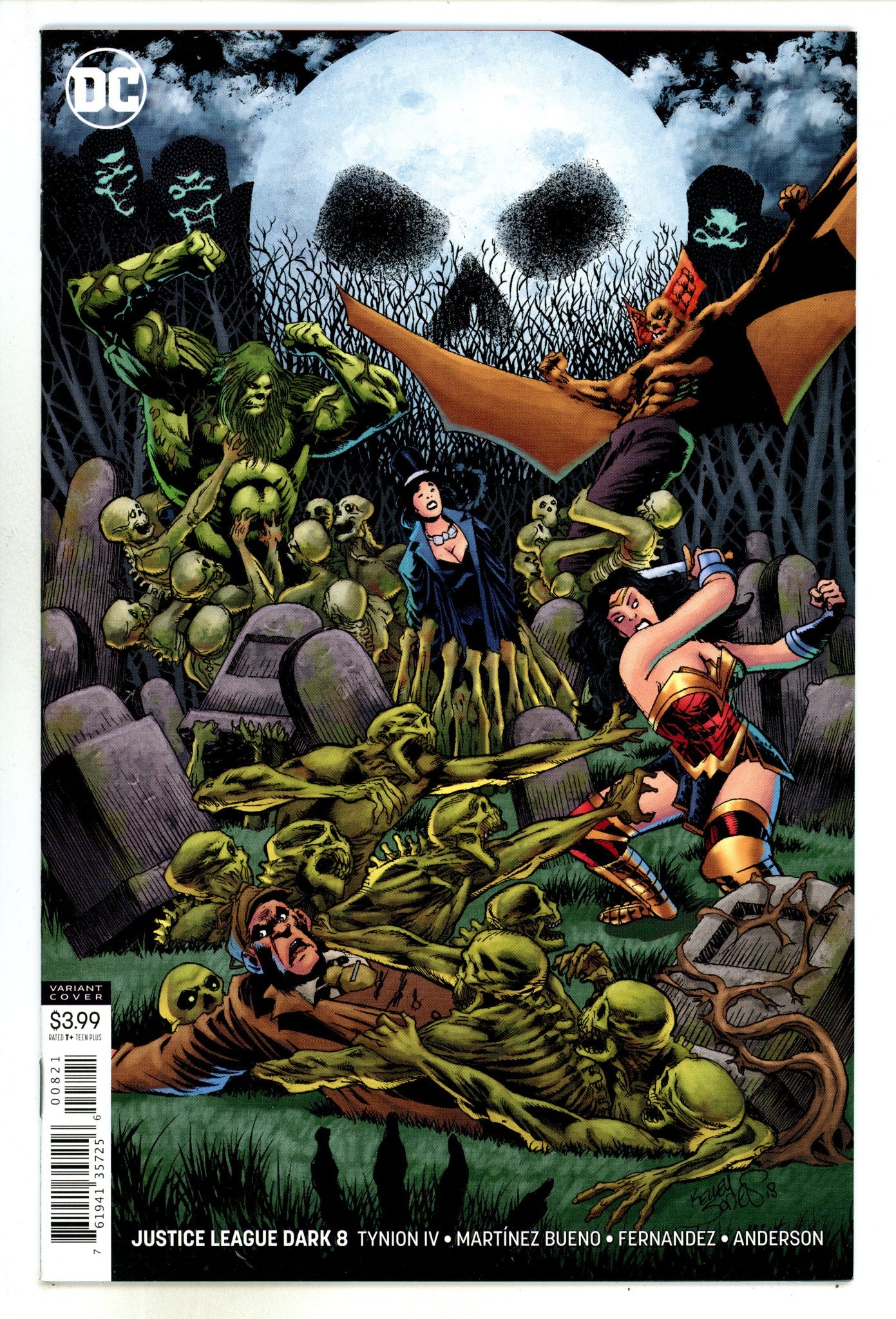 Justice League Dark Vol 2 8 High Grade (2019) Jones Variant 