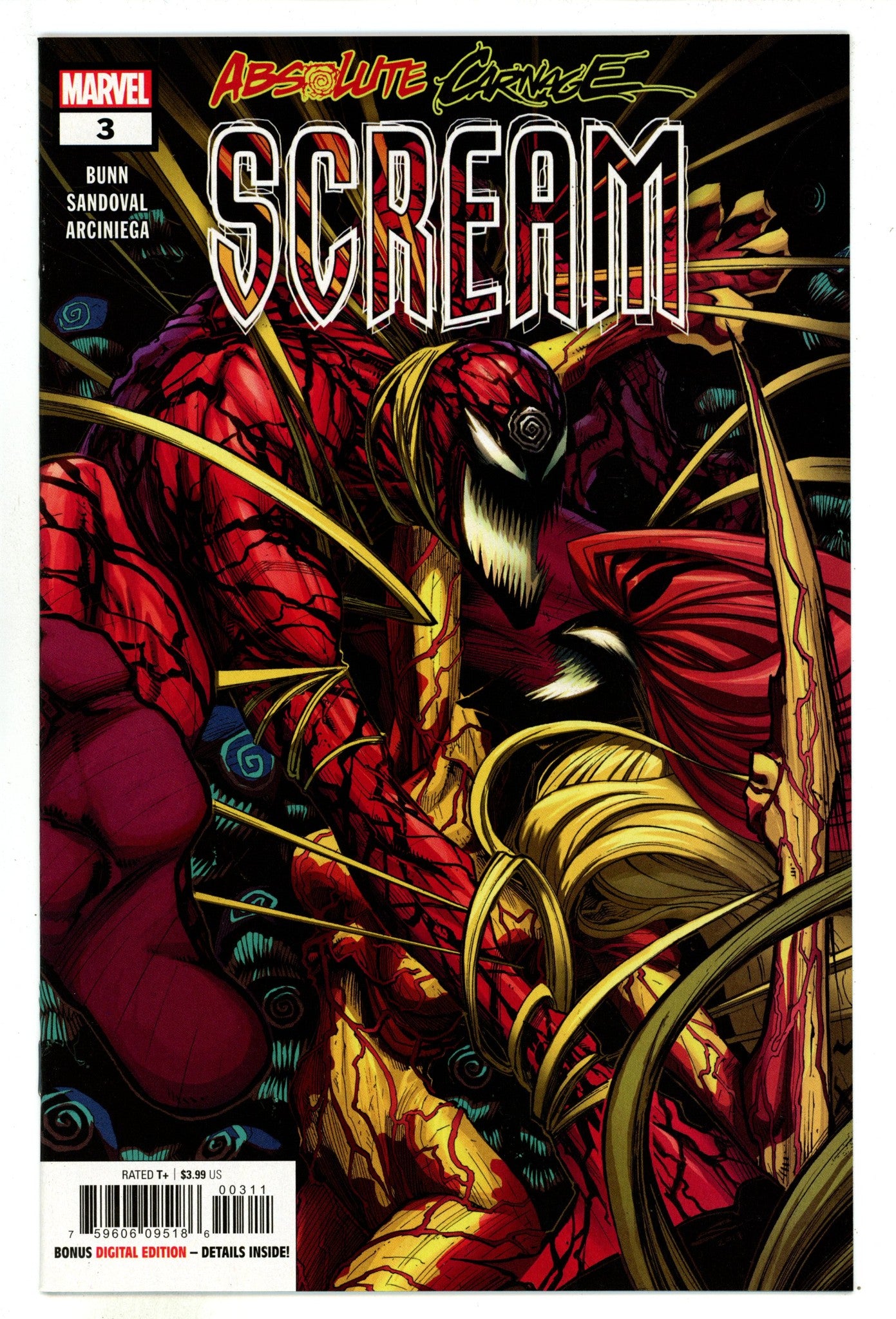 Absolute Carnage: Scream 3 High Grade (2019) 