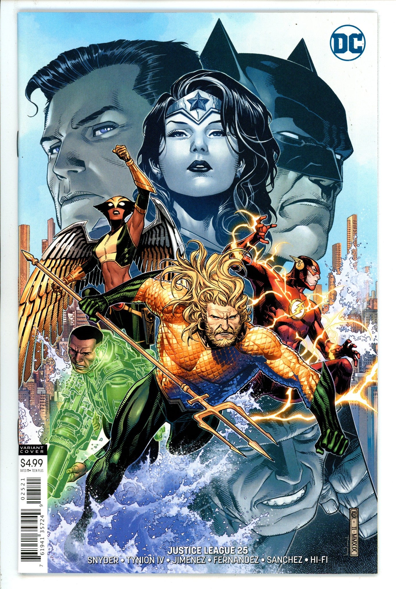 Justice League Vol 3 25 High Grade (2019) Cheung Variant 