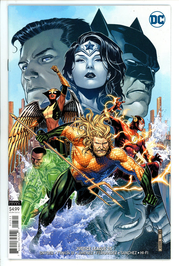 Justice League Vol 3 25 High Grade (2019) Cheung Variant