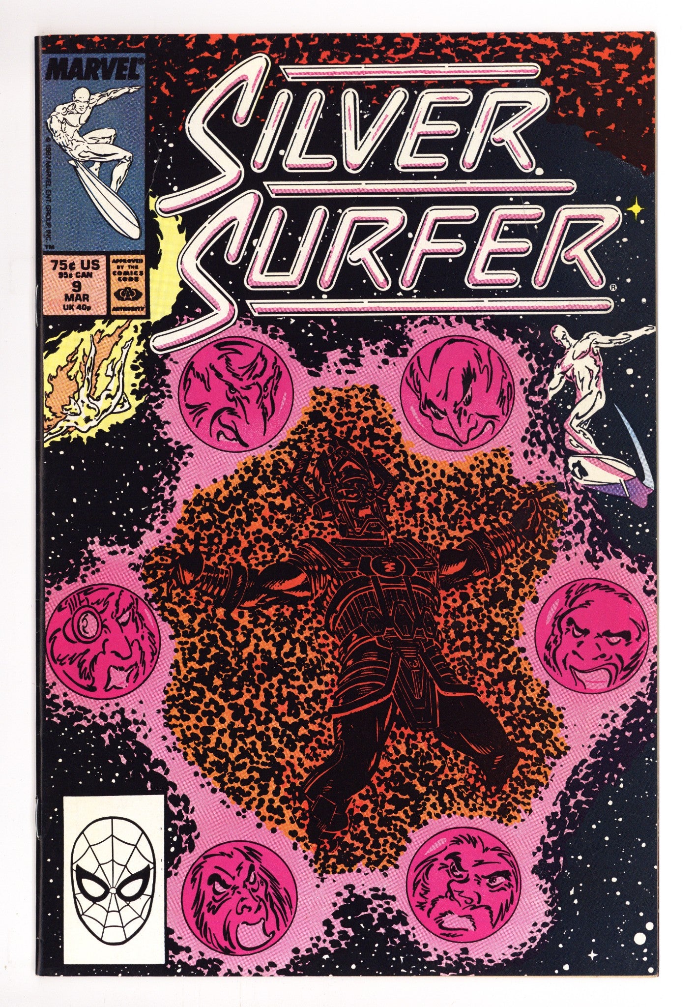 Silver Surfer Vol 3 9 High Grade (1988) 