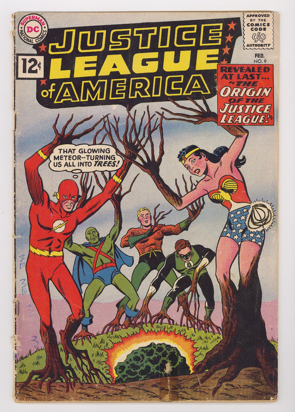 Justice League of America Vol 1 9 GD/VG (3.0) (1962)
