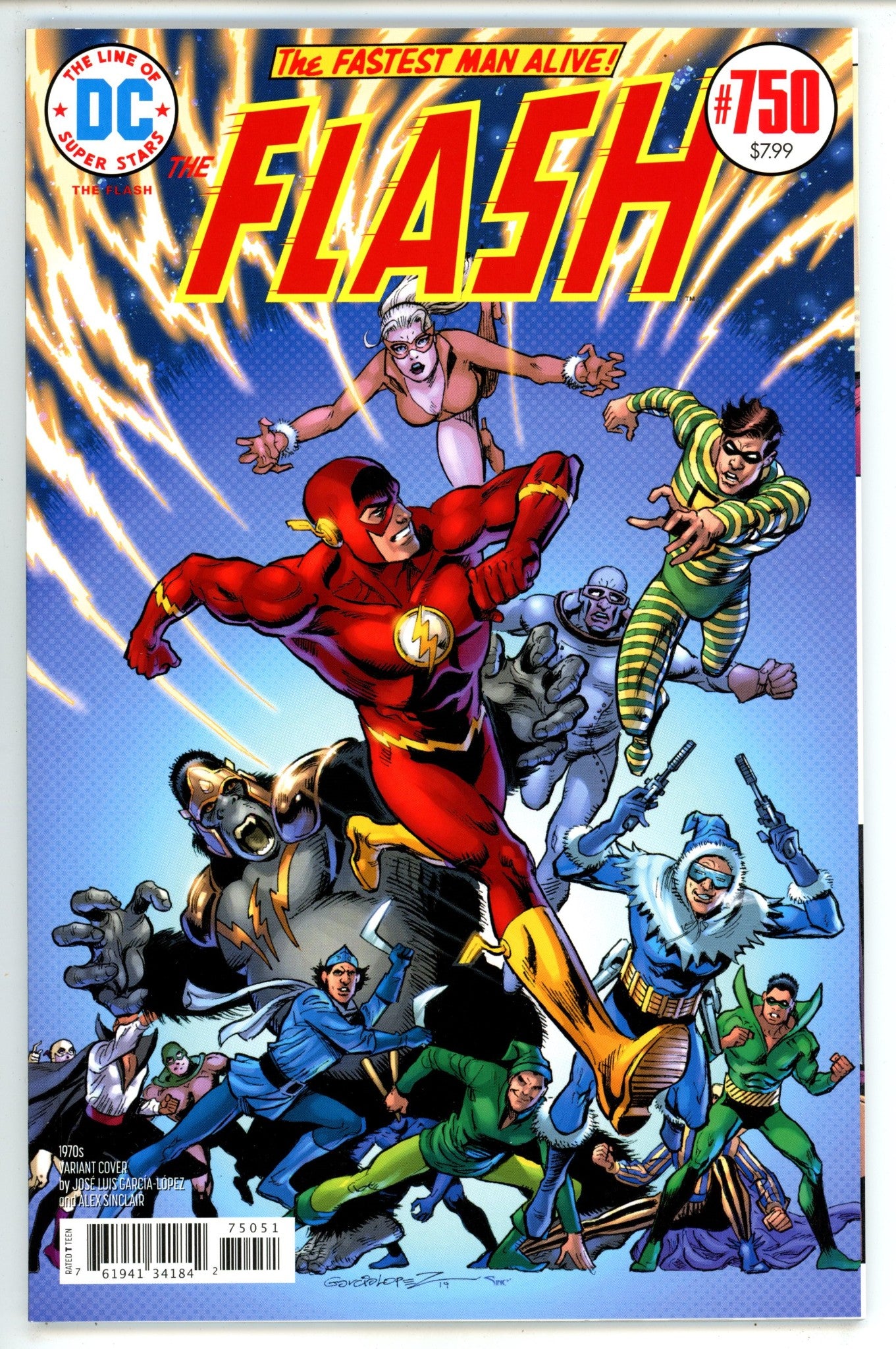 The Flash Vol 5 750 High Grade (2020) Garc├¡a-L├│pez Variant 