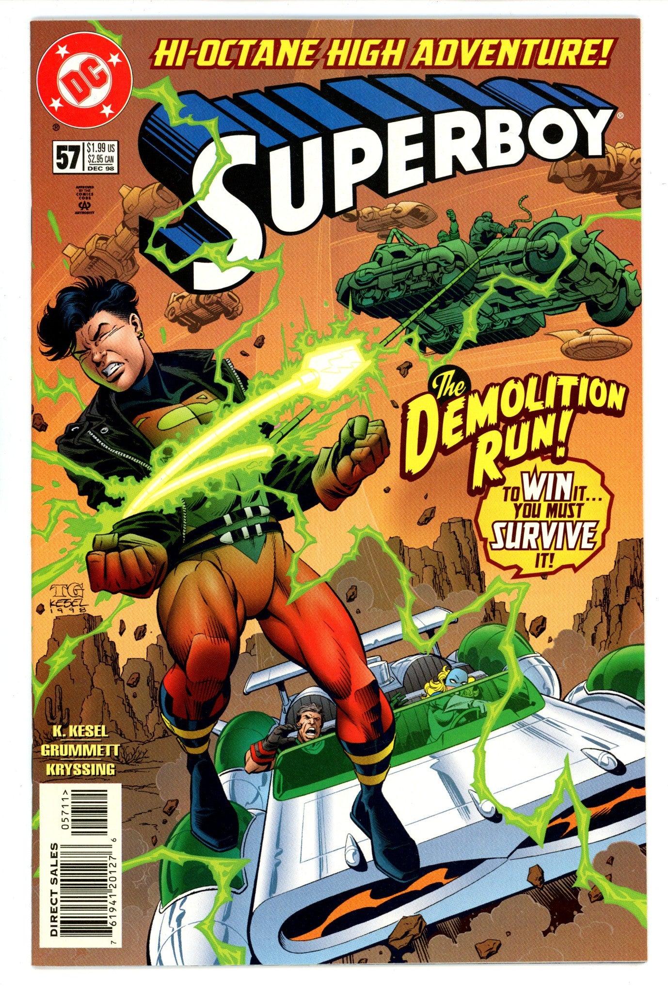 Superboy Vol 3 57 High Grade (1998) 