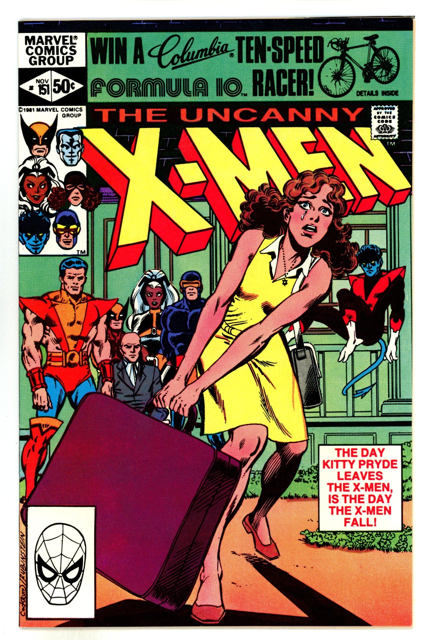 The Uncanny X-Men Vol 1 151  FN/VF (7.0)  (1981)  