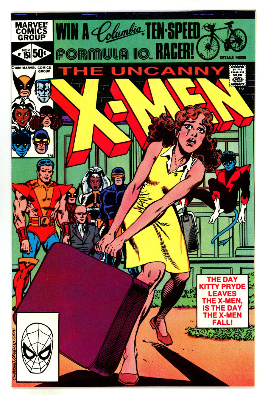 The Uncanny X-Men Vol 1 151  FN/VF (7.0)  (1981)  